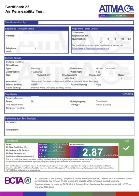 air permeability test apparatus|air tightness test building regulations.